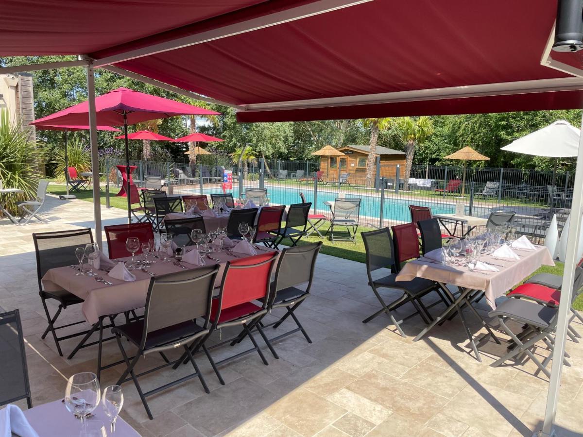 Hotel Restaurant Du Parc Saumur Logis Elegance Exteriör bild
