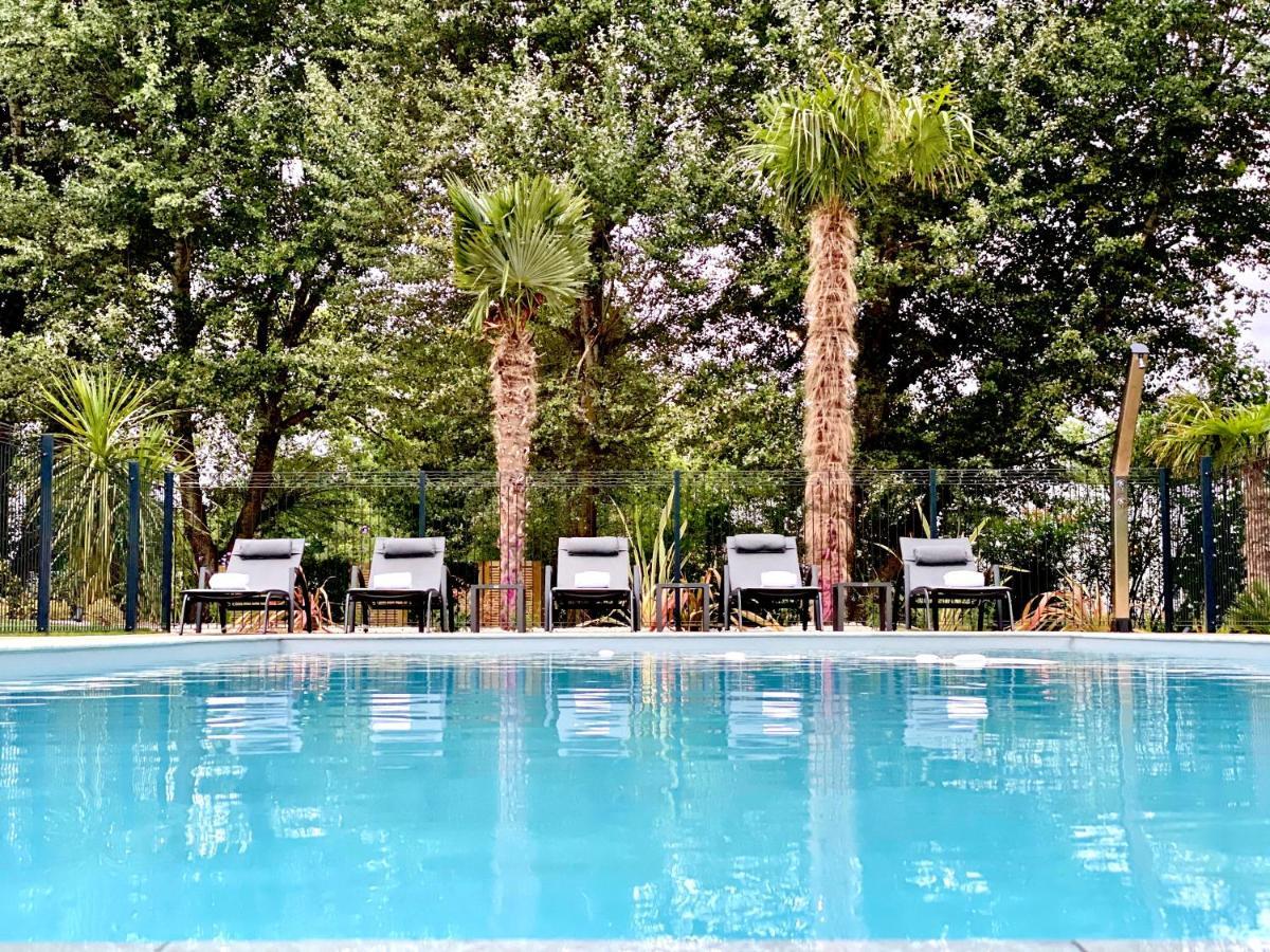 Hotel Restaurant Du Parc Saumur Logis Elegance Exteriör bild